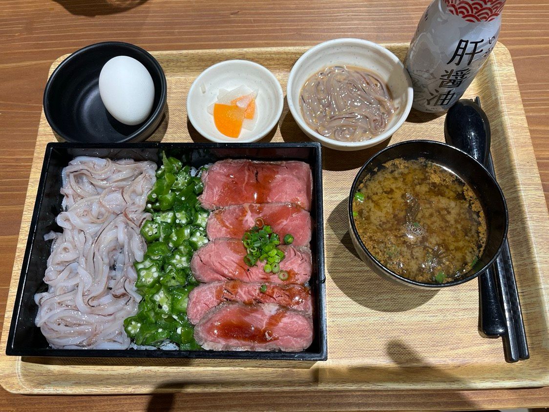 いかステーキ丼