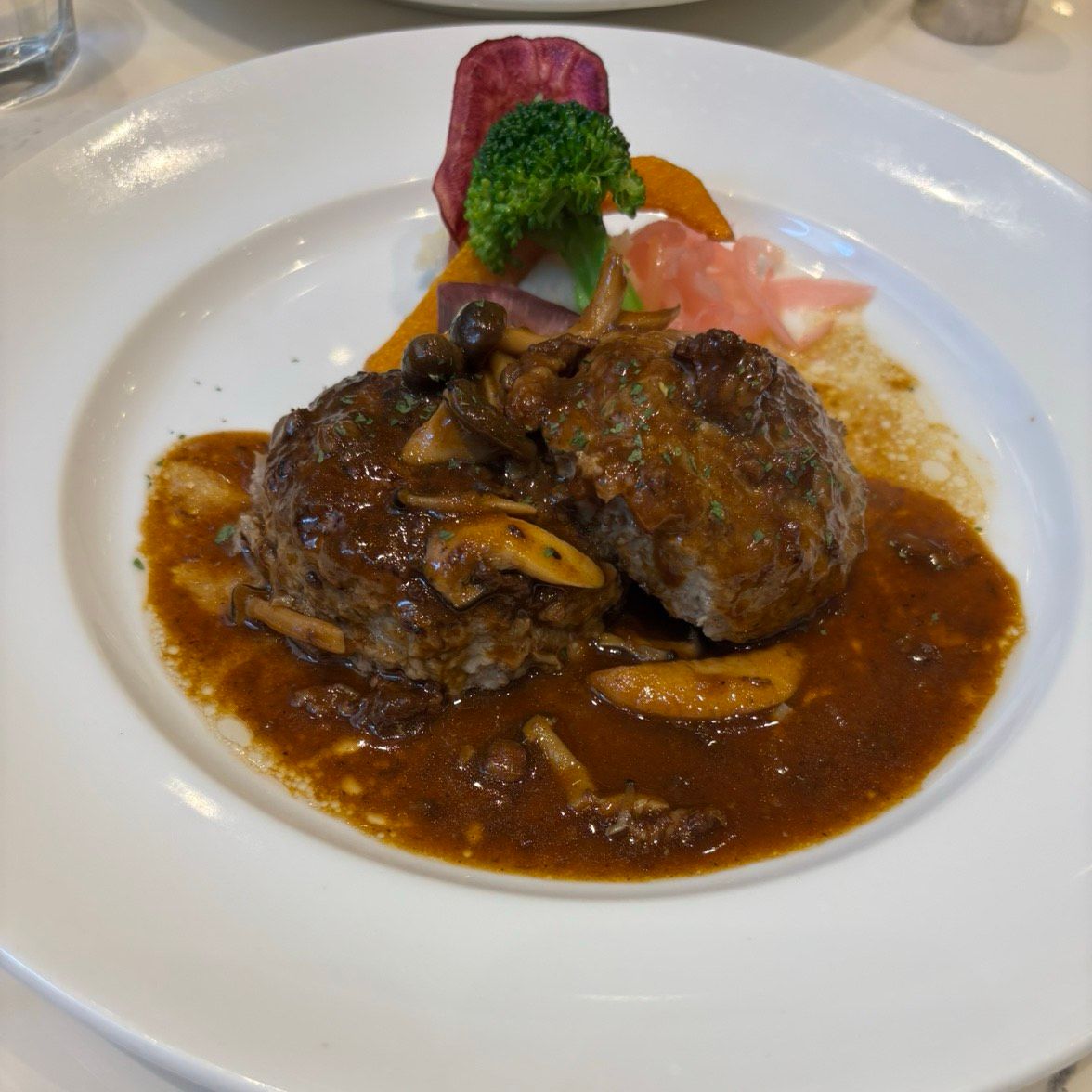 神戸牛ハンバーグランチ