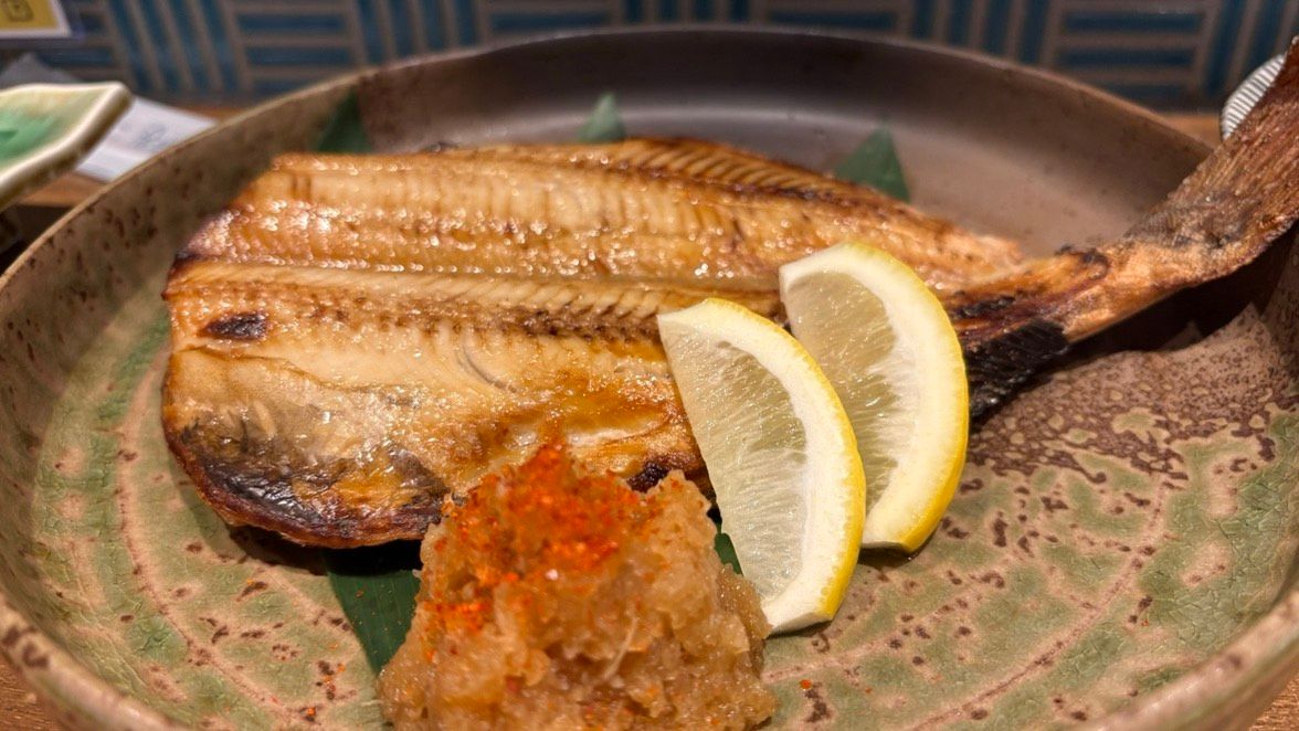 縞ホッケの開き干し