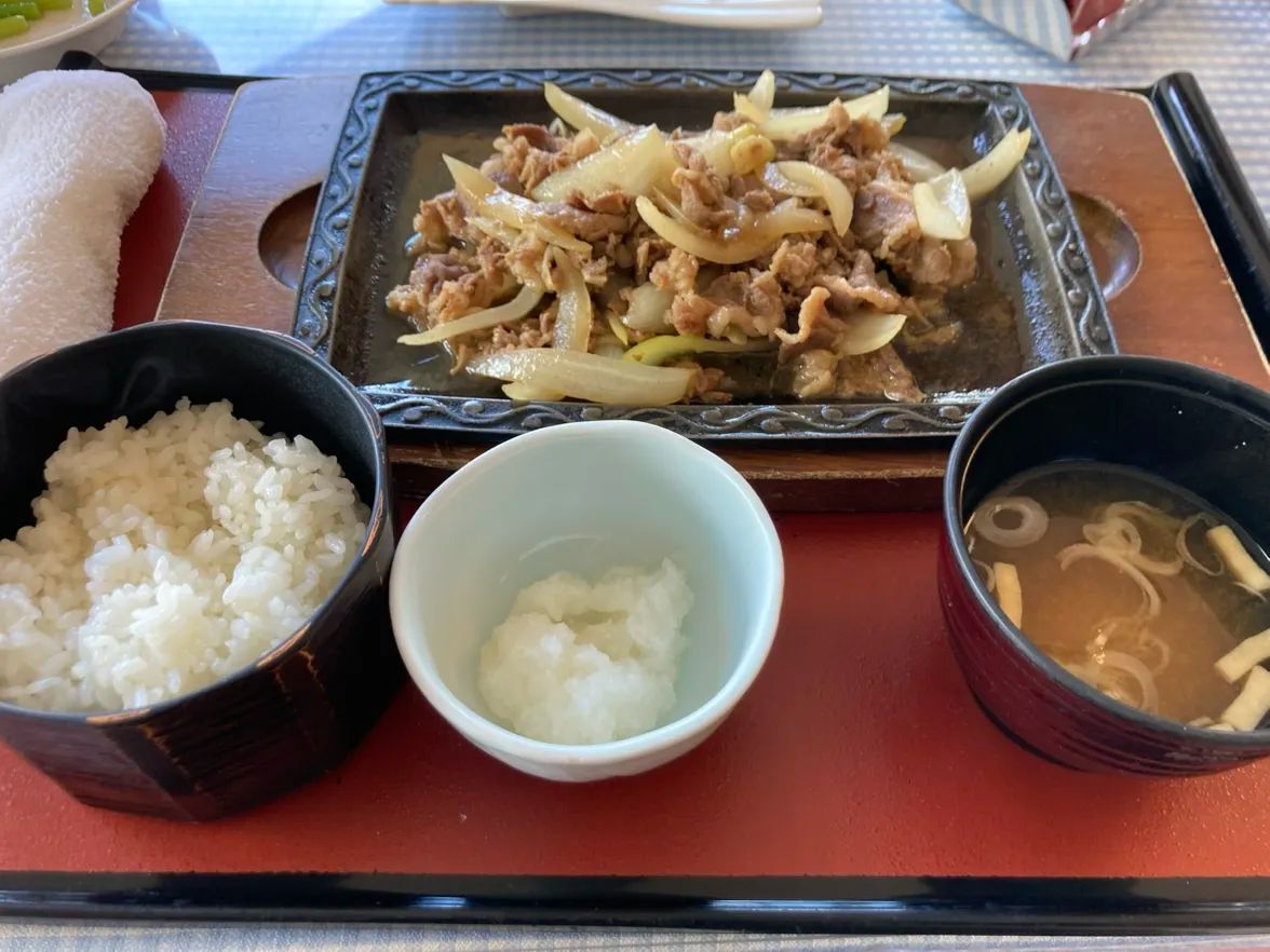 牛バラ焼き定食