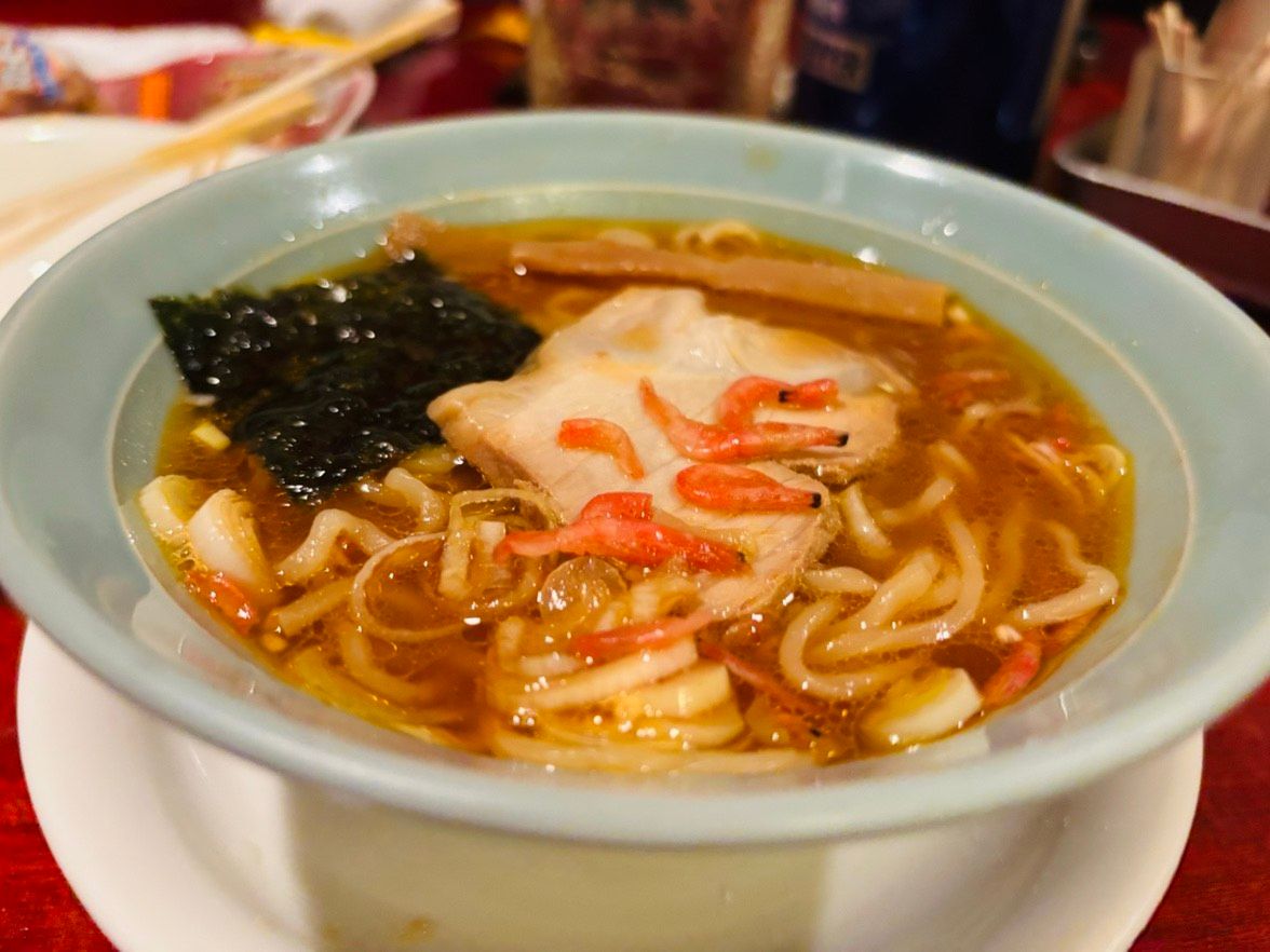 海老味噌ラーメン(半)
