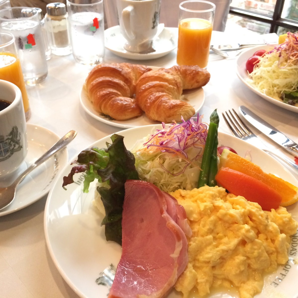 京の朝食