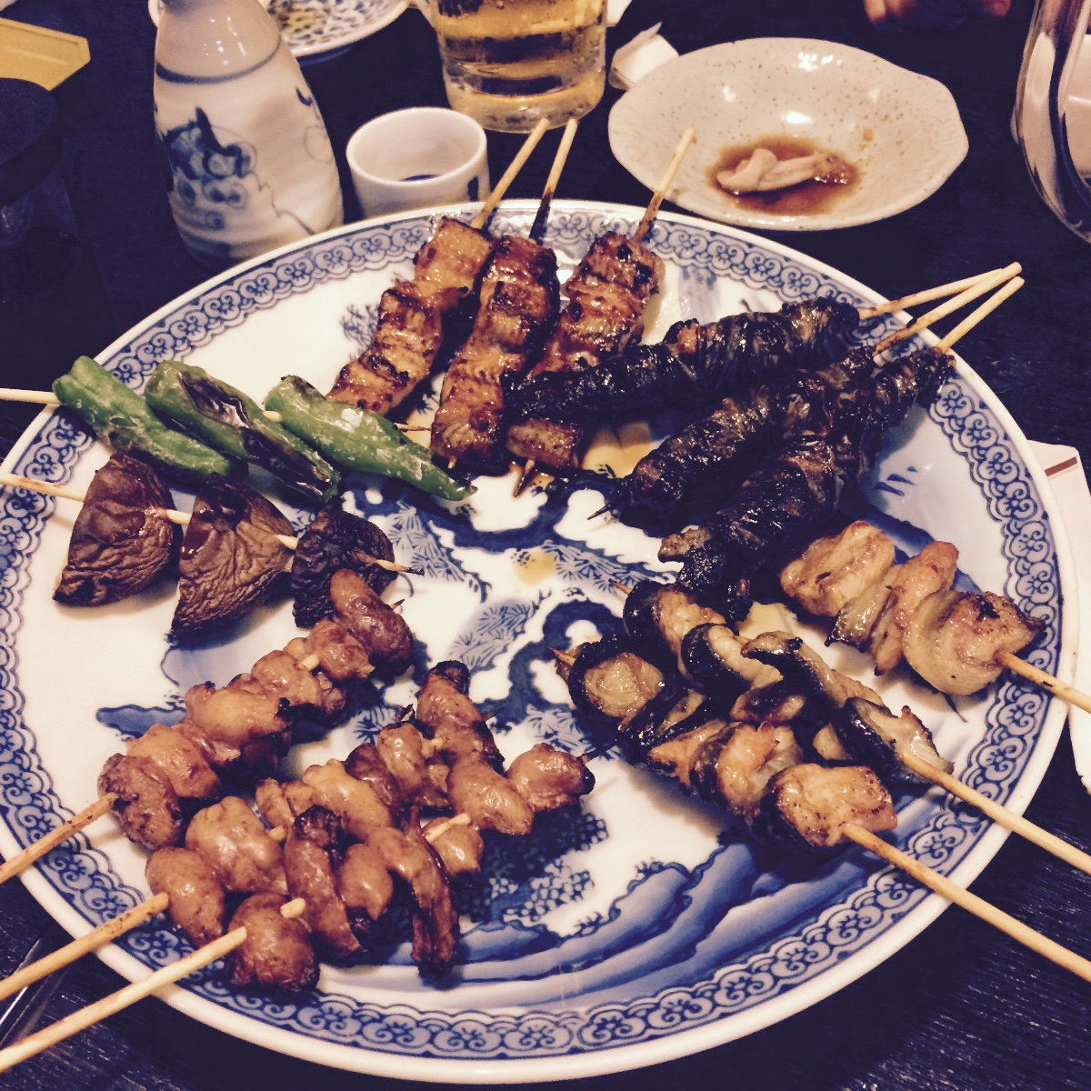 うなぎ串焼き盛り合わせ