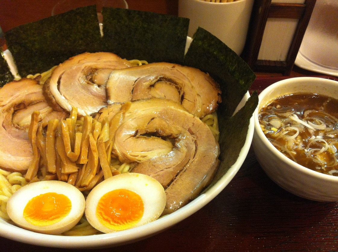 つけ麺＋チャーシュー＋味玉