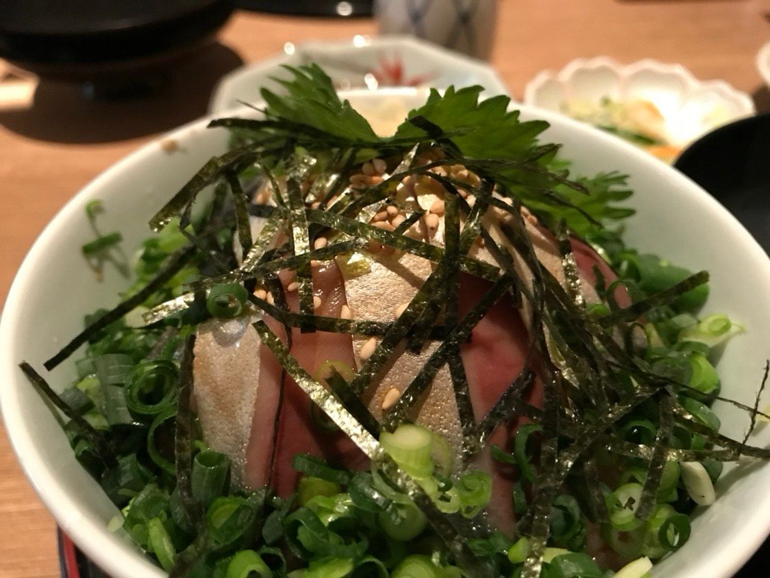 銀さばトロ漬け丼