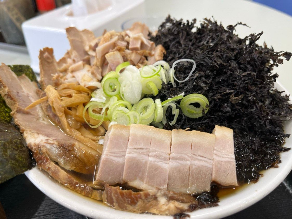 チャーシューメン＋岩海苔