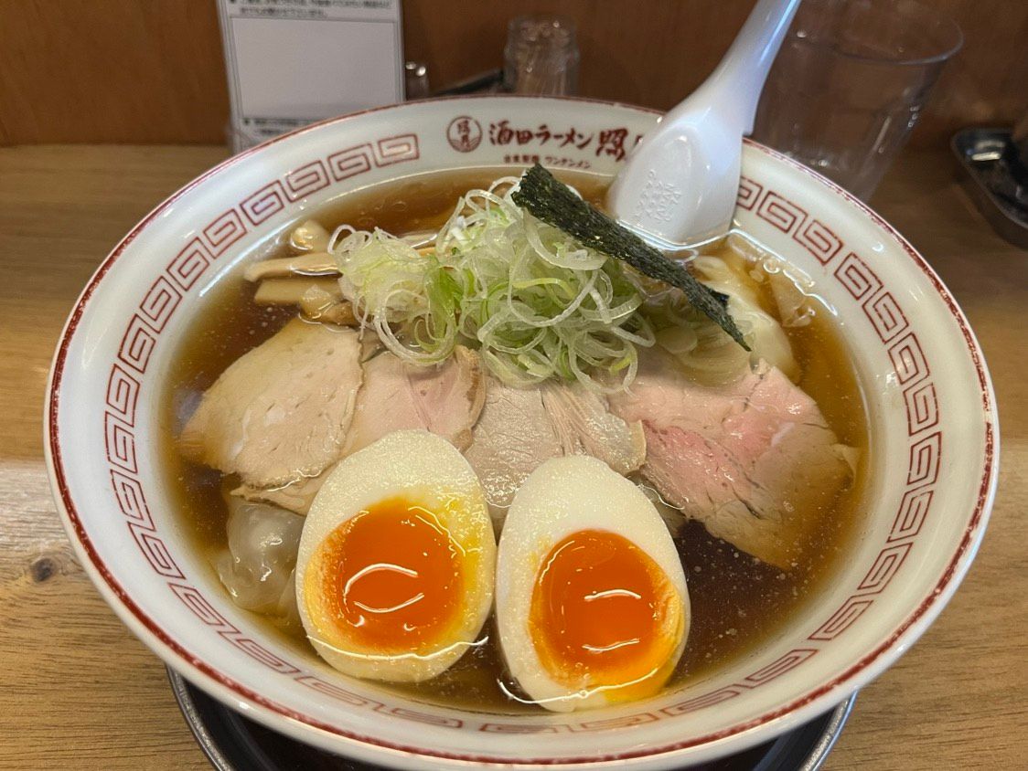 ワンタンメン＋味玉