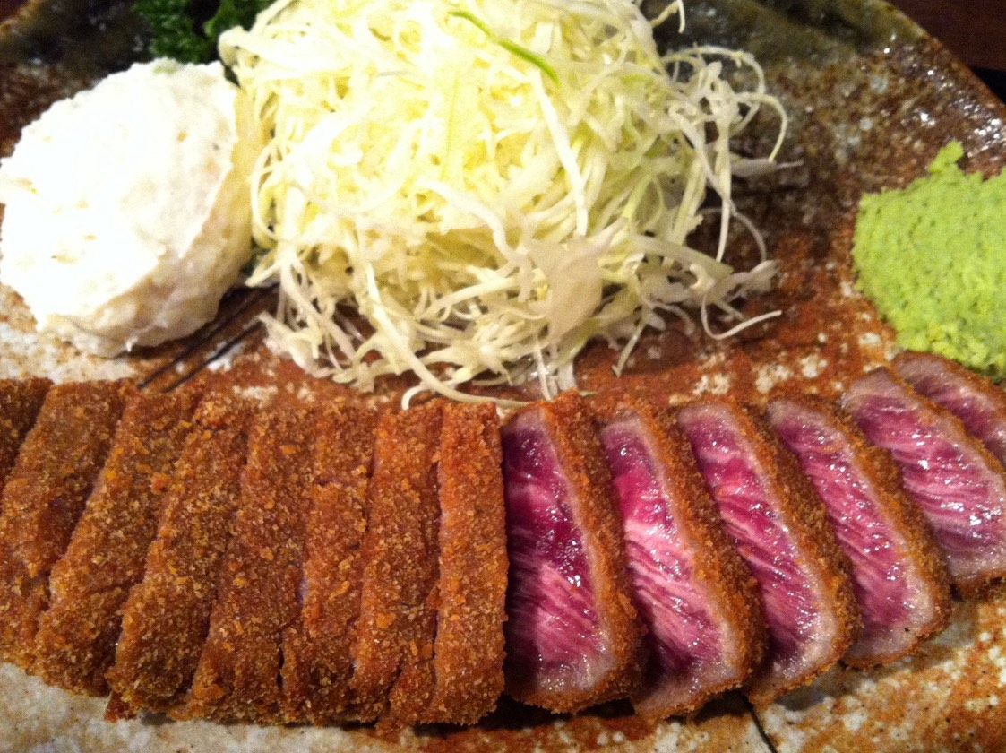 牛かつ定食