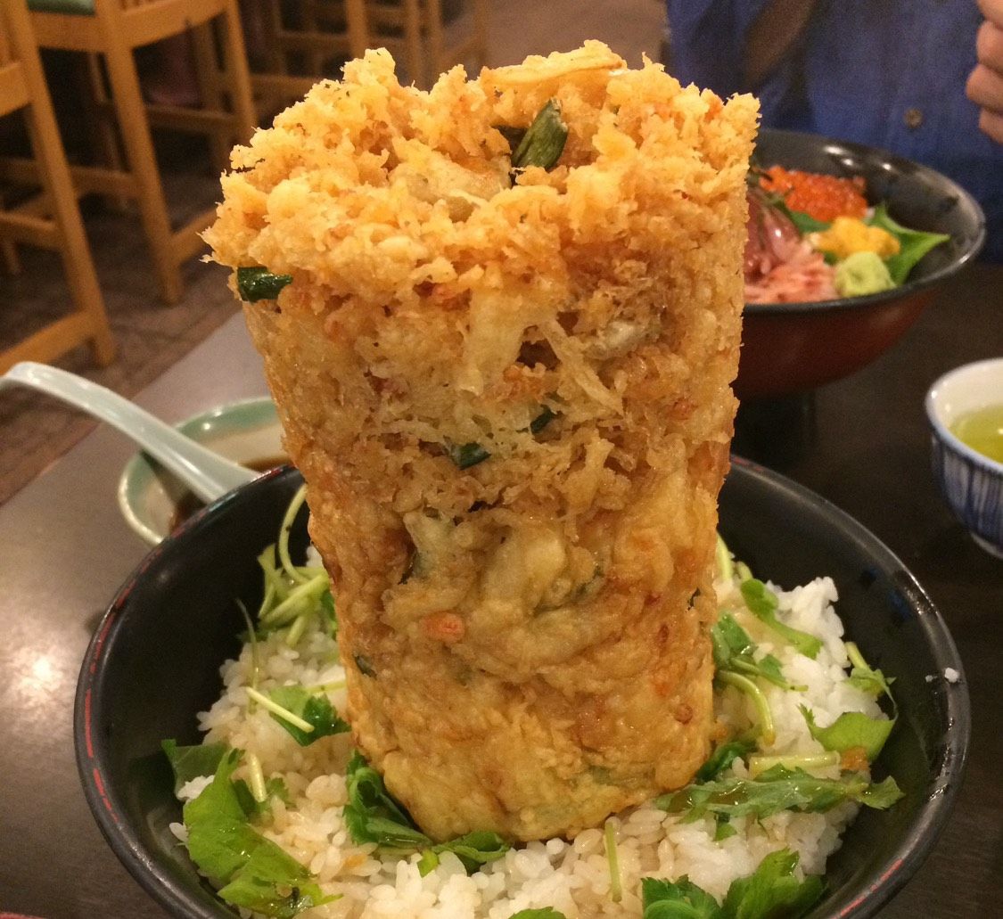 海鮮かき揚げ丼