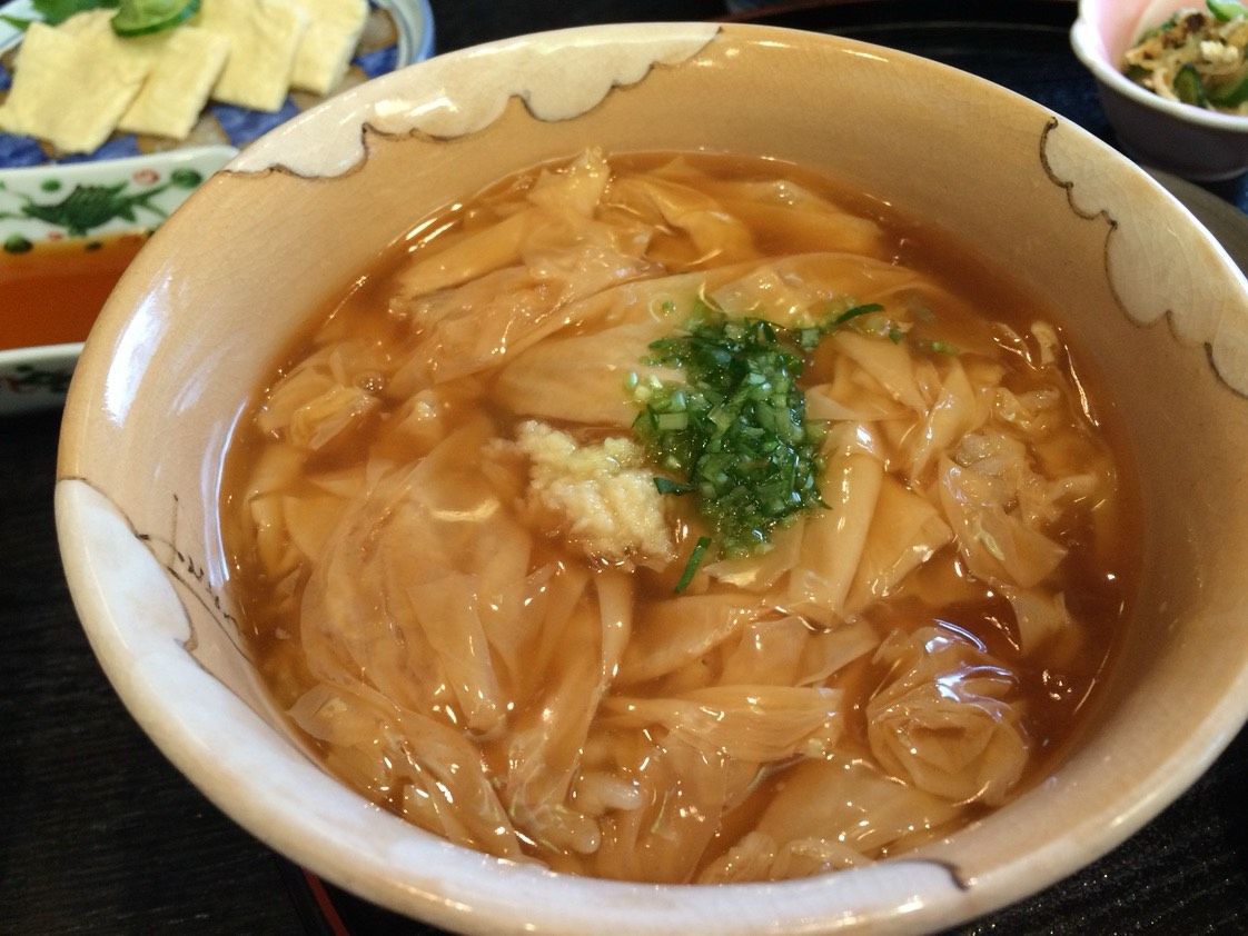 生湯葉丼