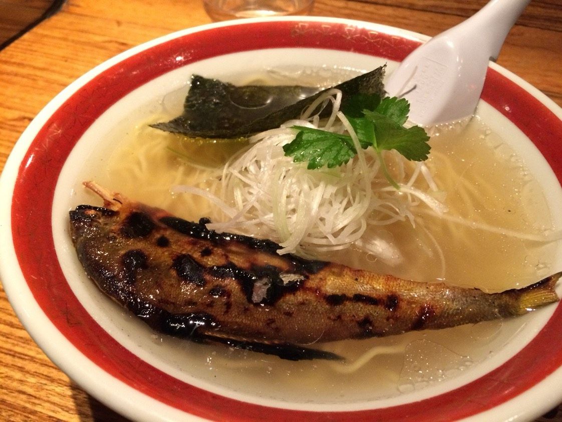 鮎ラーメン