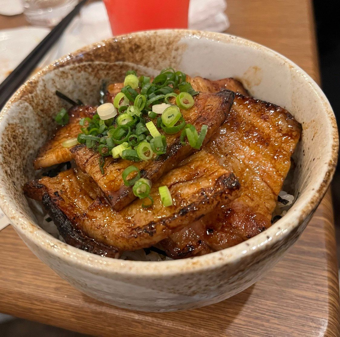 ぶた丼ハーフ