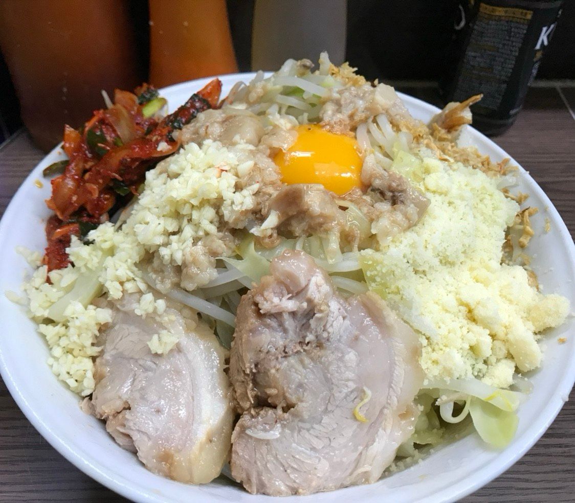 小ラーメン 汁なし+ニラキムチ
