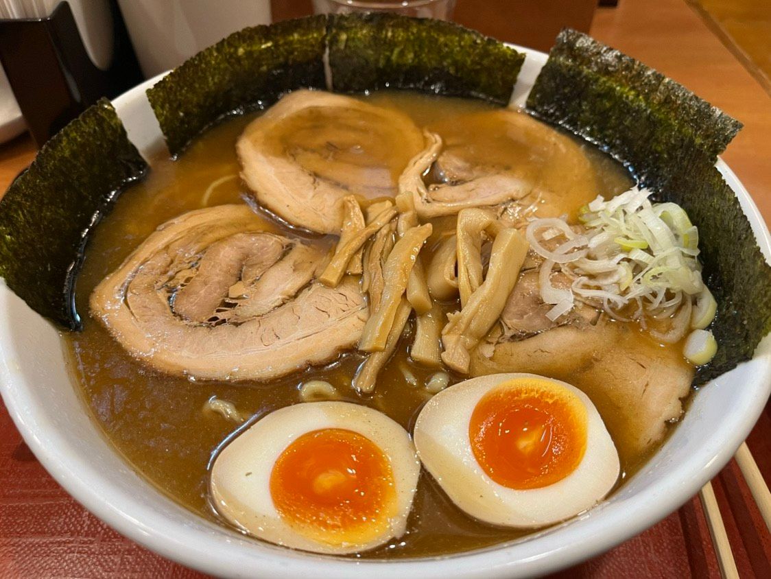 中華麺+チャーシュー+のり