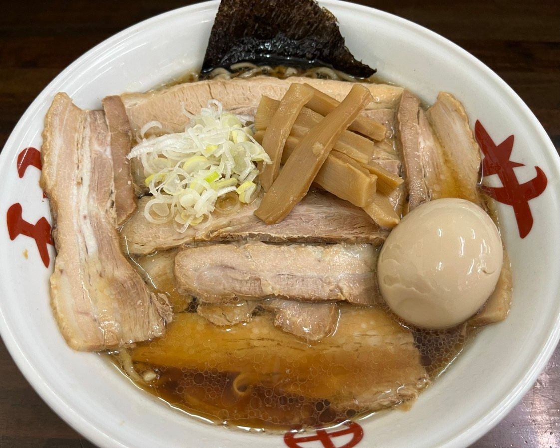 中華そば+チャーシュー+味玉