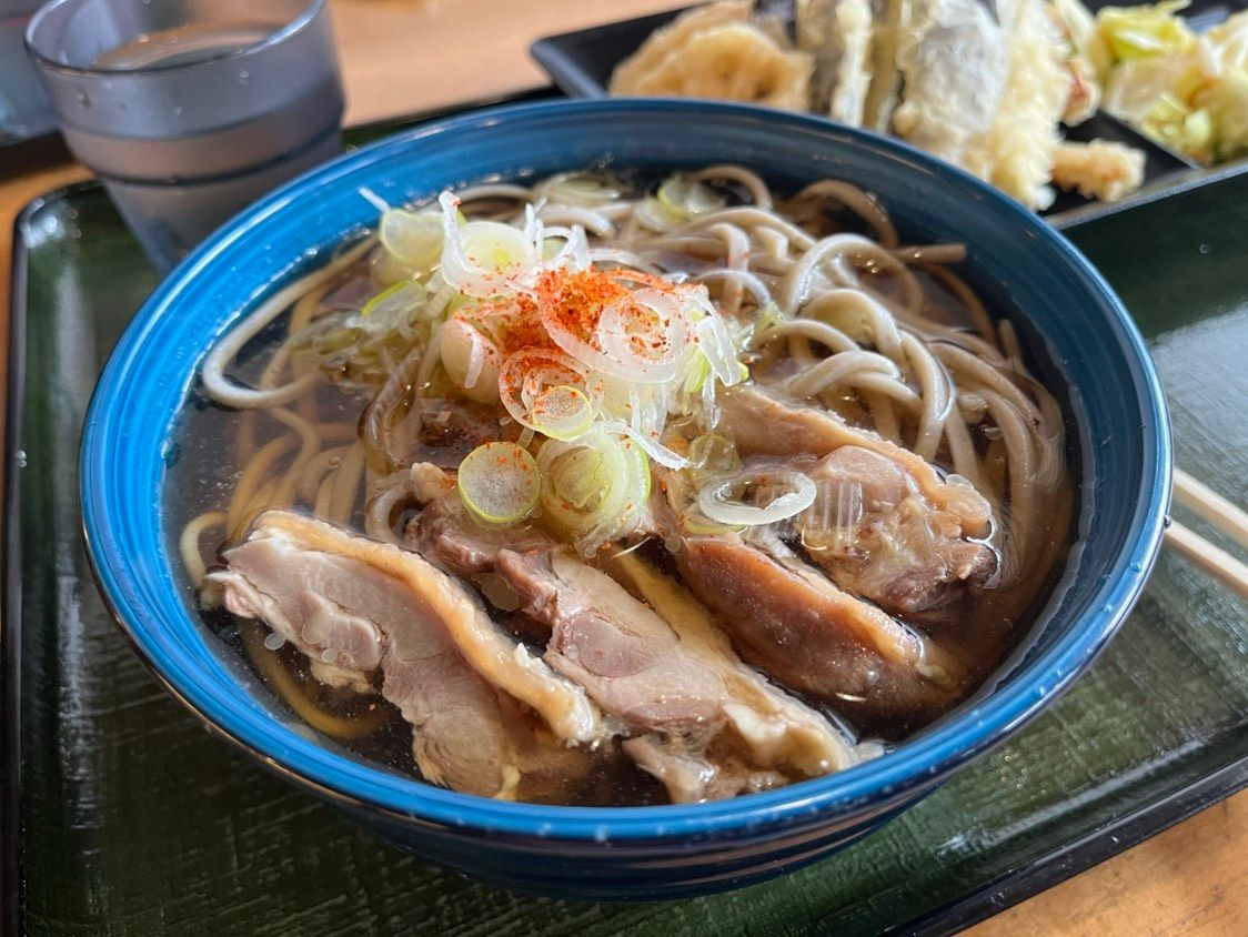 冷たい肉そば