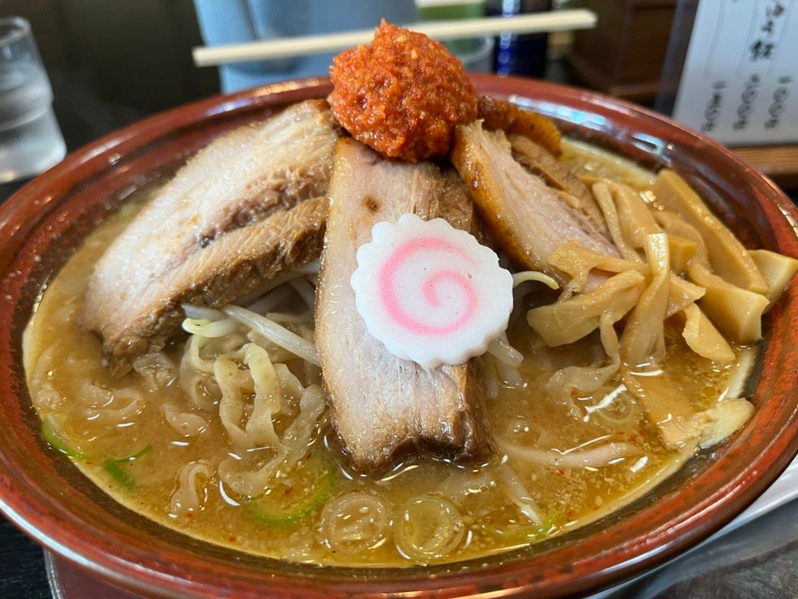 からし味噌ちゃーしゅうめん
