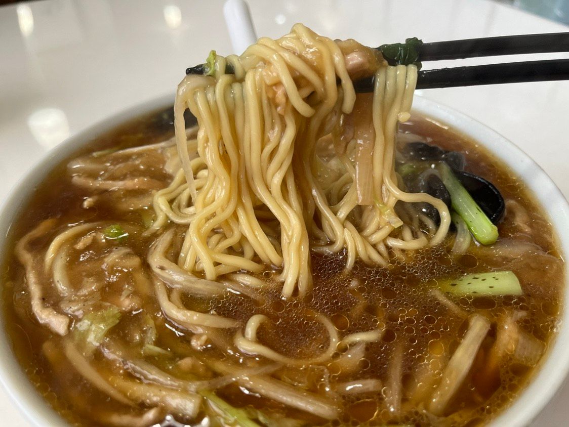 豚肉細切りラーメン