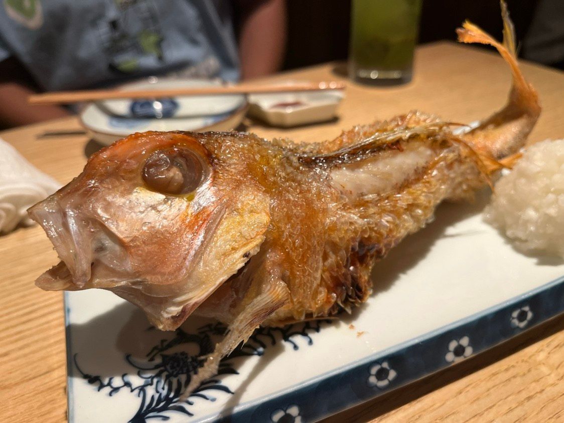 甘鯛松笠焼き