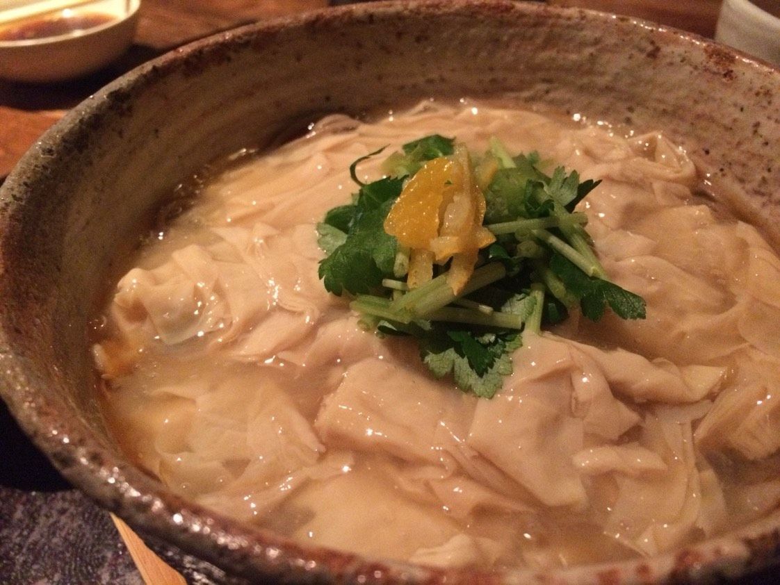 梅湯葉そば