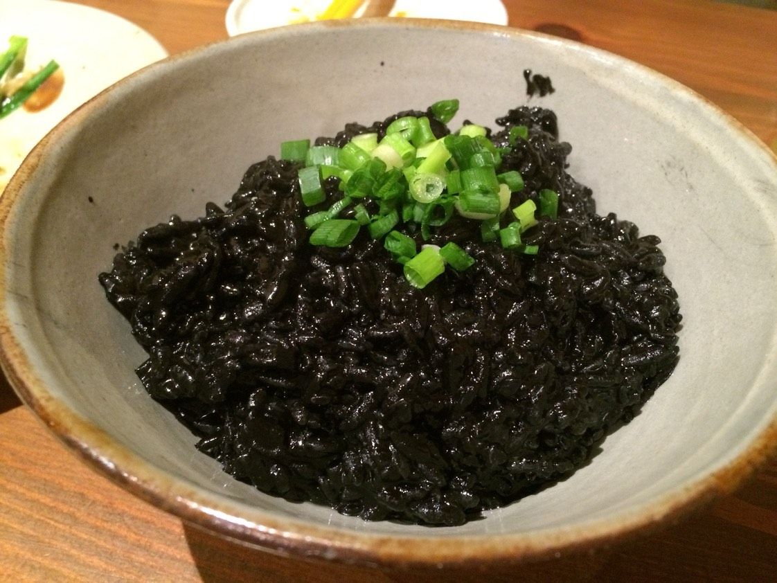 イカ墨ジューシー