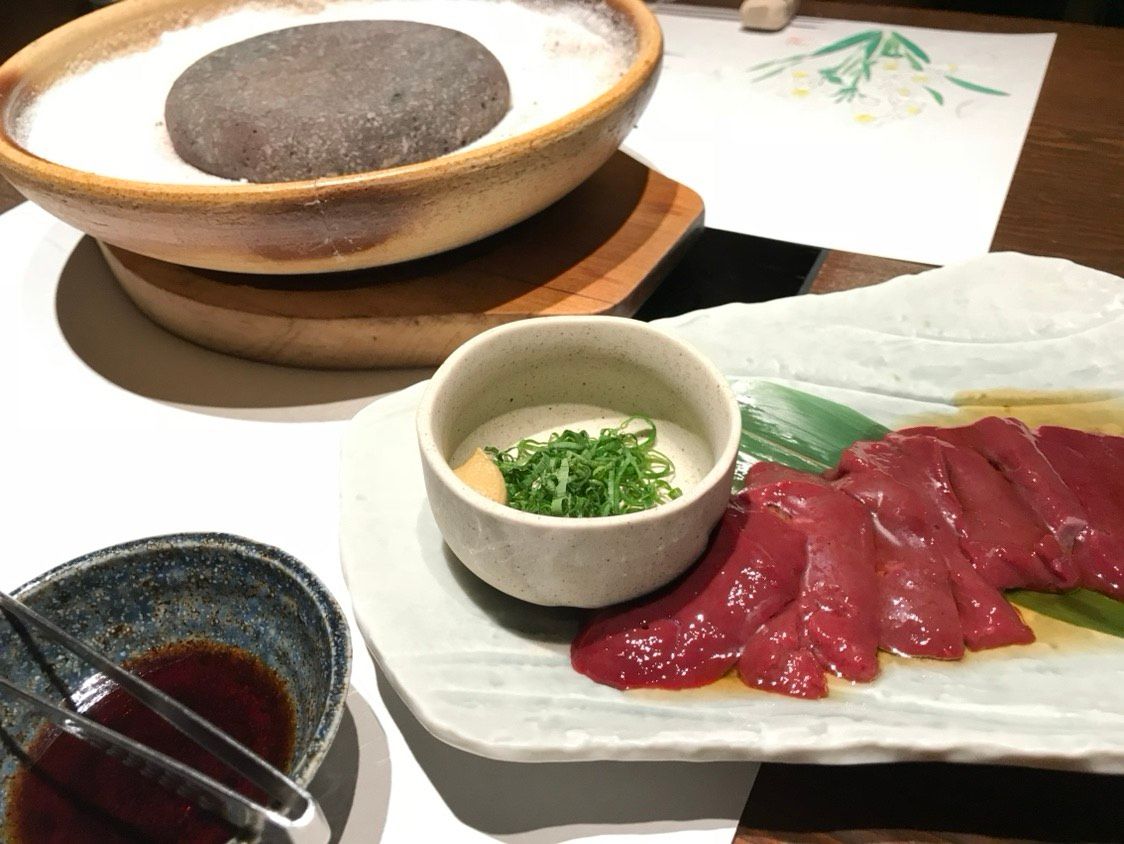 極厚フレッシュ国産レバー溶岩焼き