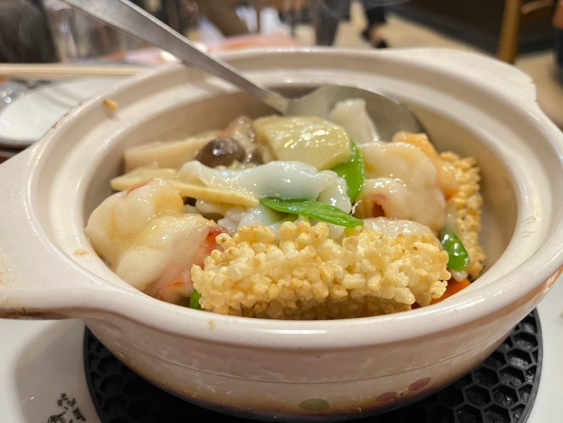 海鮮おこげ