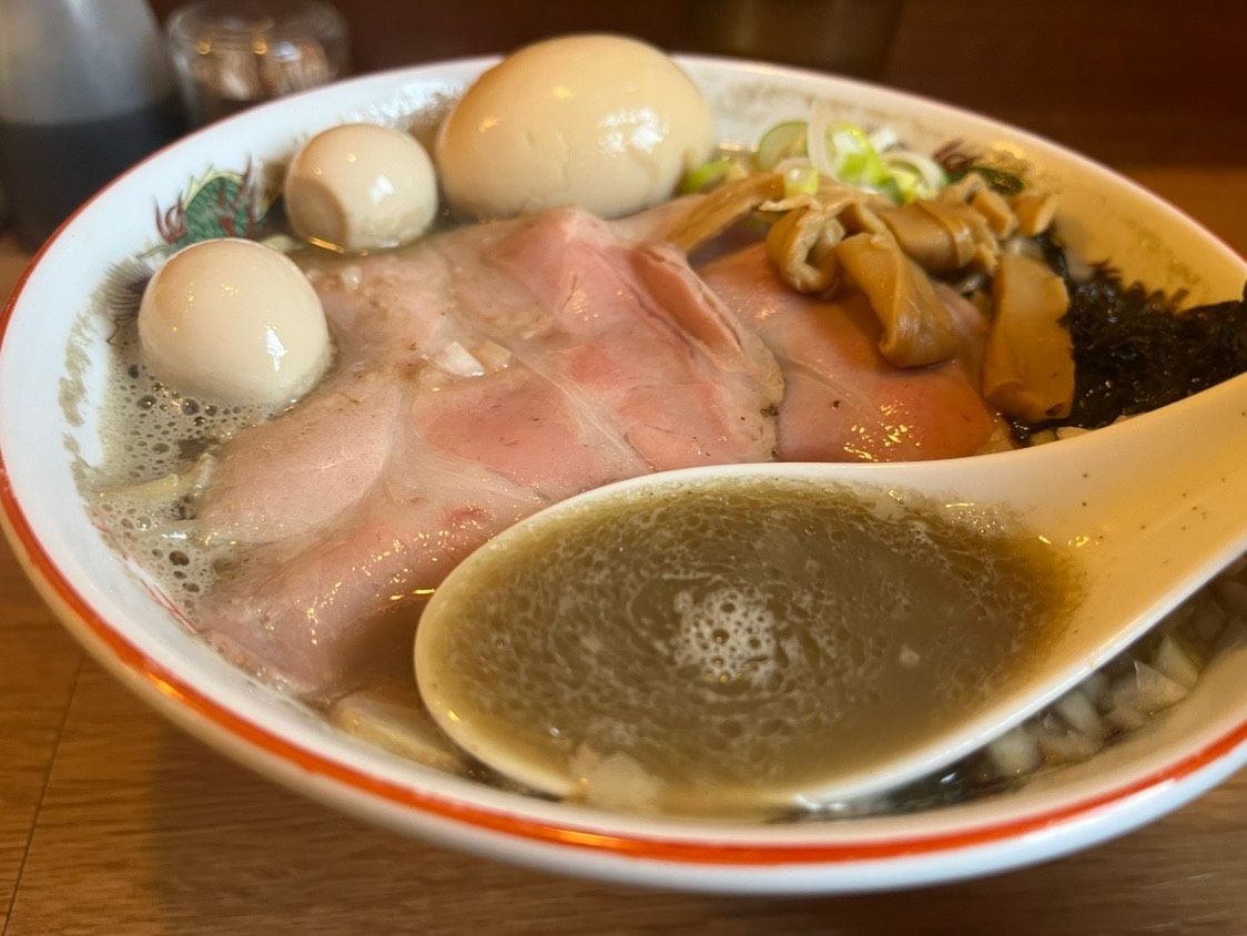 どろ煮干しラーメン