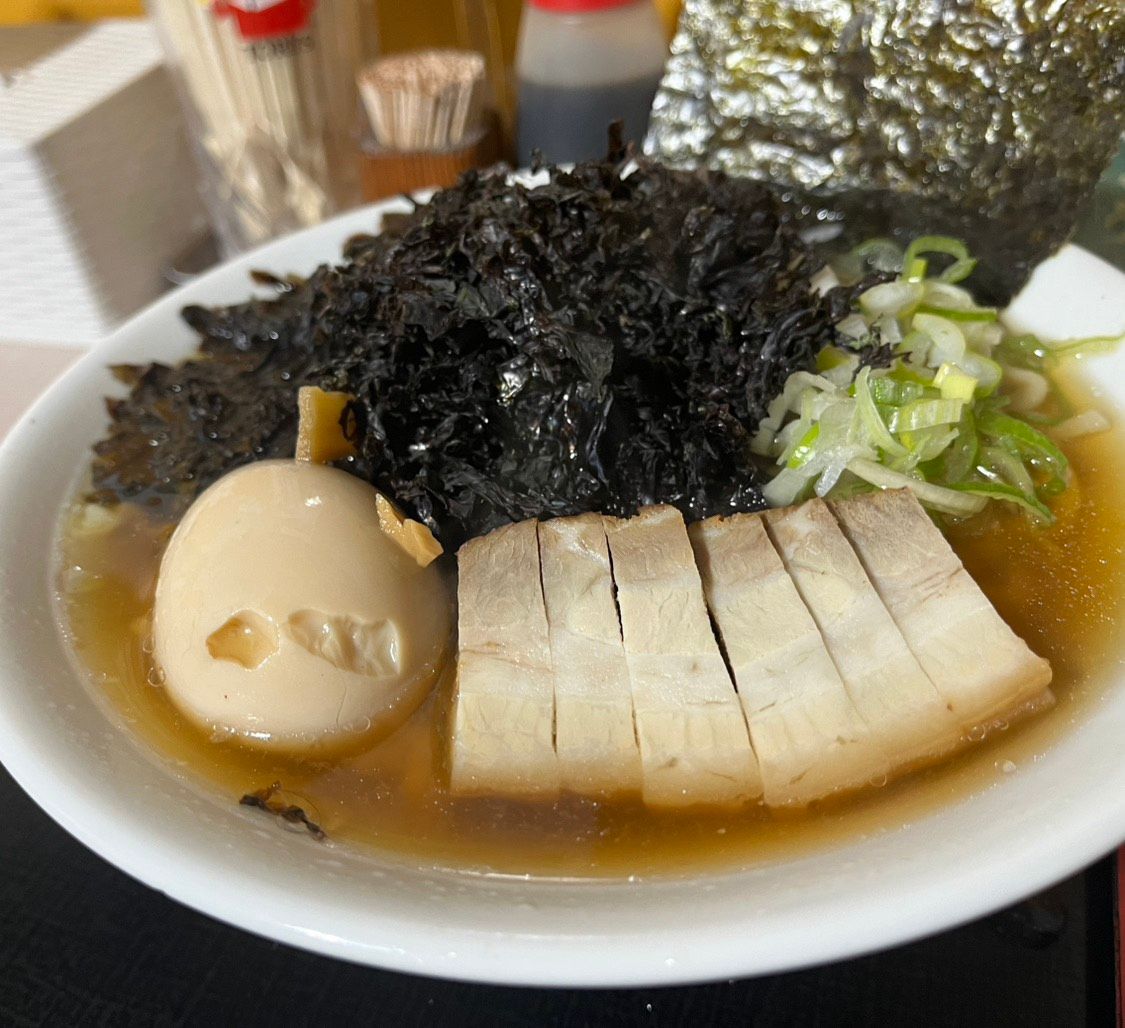 ラーメン+味玉+岩のり