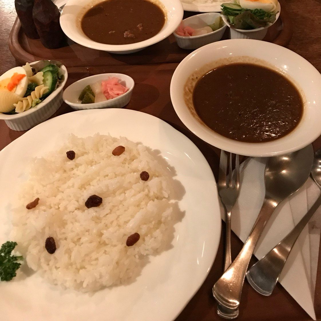 くぐつ草カレーセット