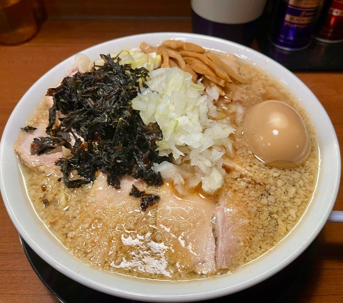 背脂中華そば 固め多め濃いめ