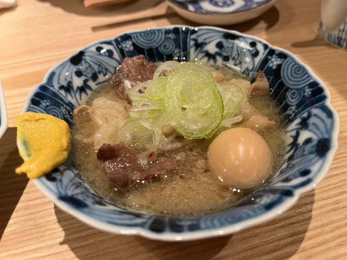 名物 牛もつ煮込み