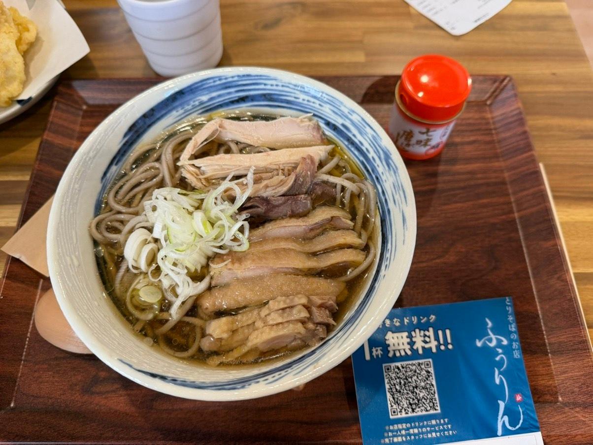 冷たい肉そば
