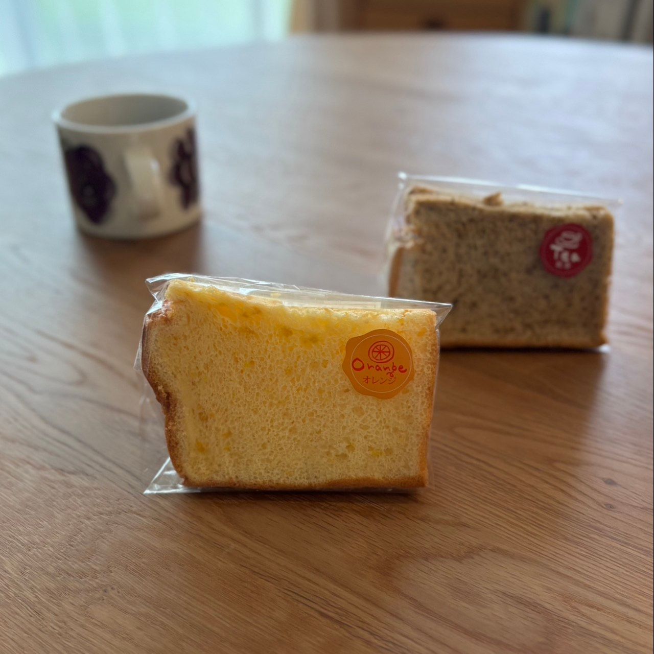 シフォンケーキ(オレンジ・紅茶)