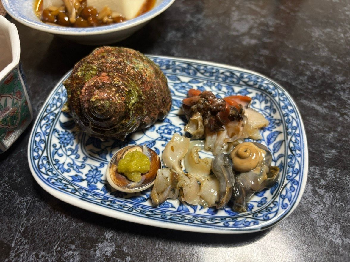 貝のお刺身