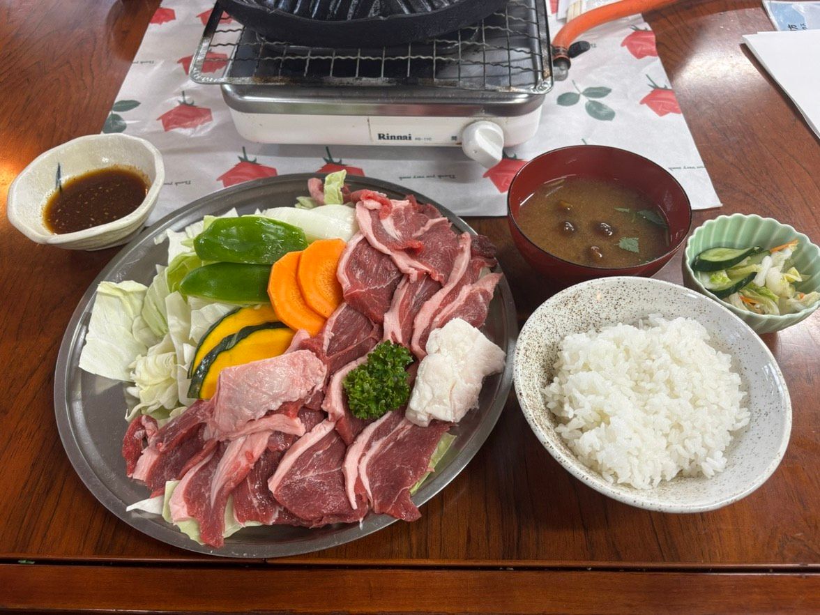 ジンギスカン定食