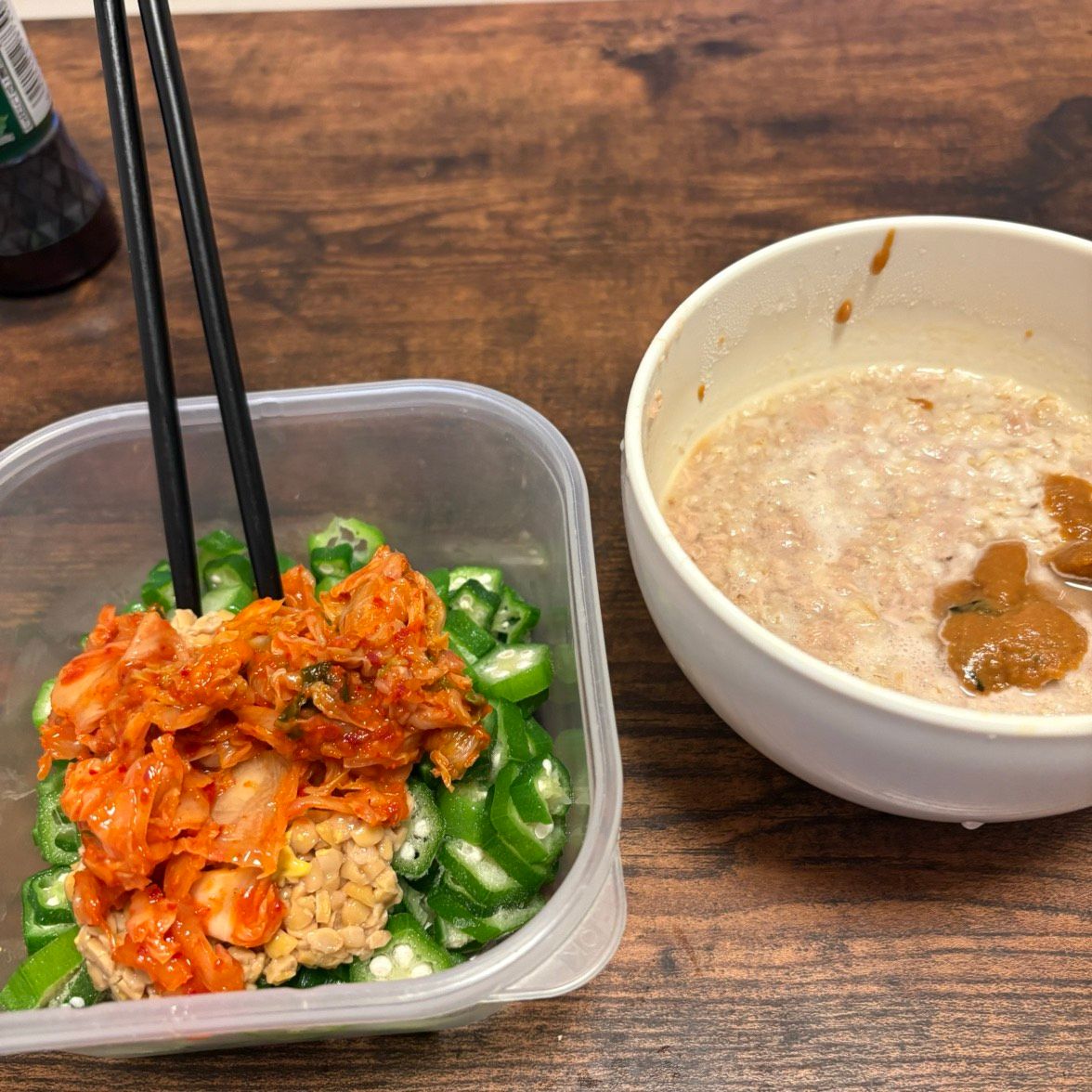 味噌汁オートミール