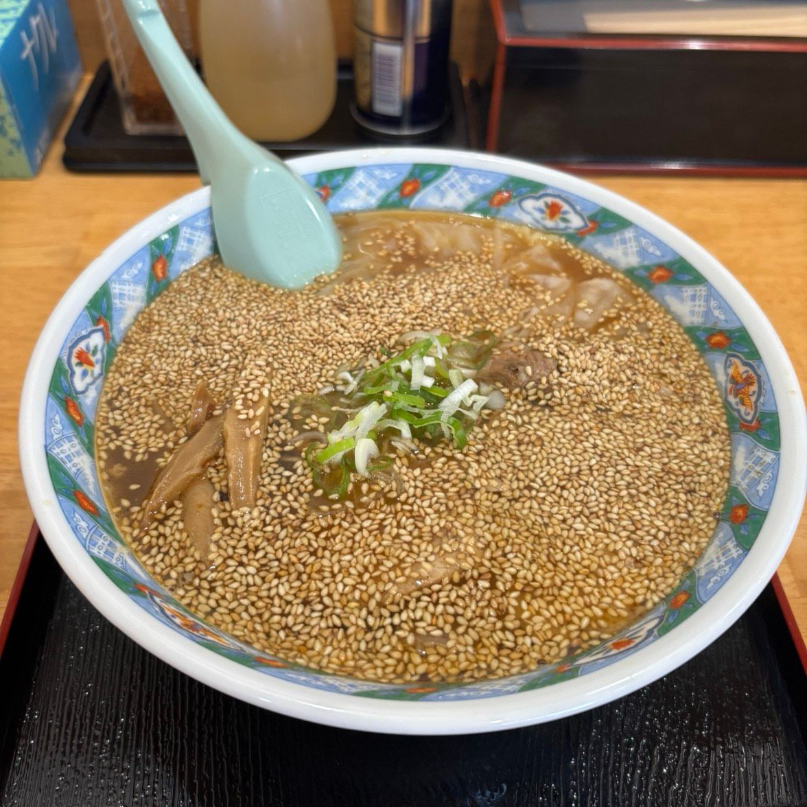 ごまみそワンタンメン