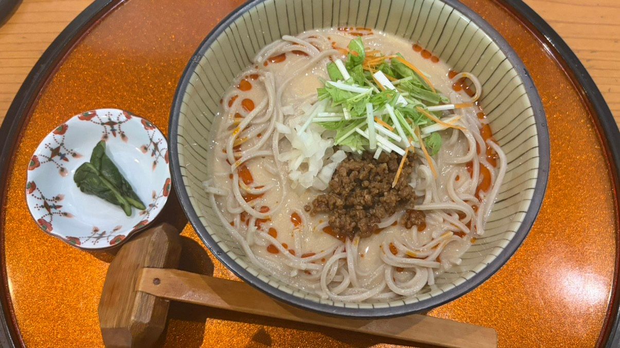 冷やし豆乳担々麺