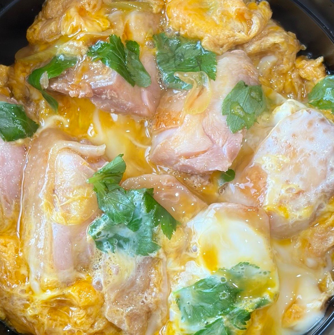 比内地鶏の親子丼