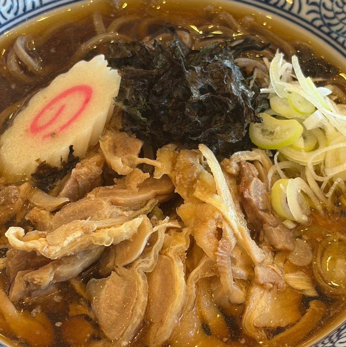 冷たい肉そば