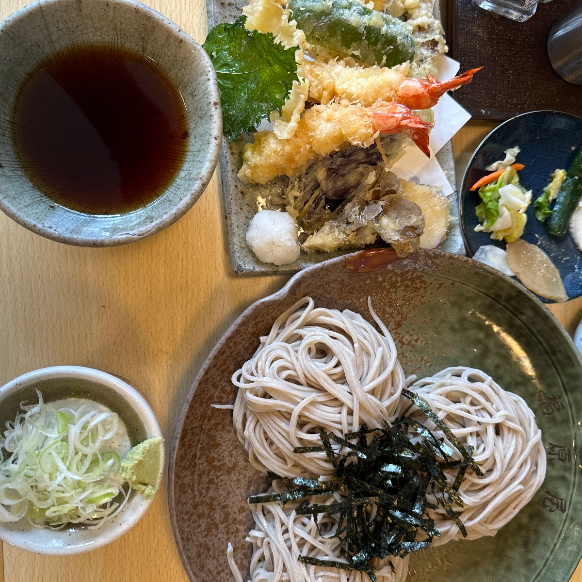 天ざる蕎麦