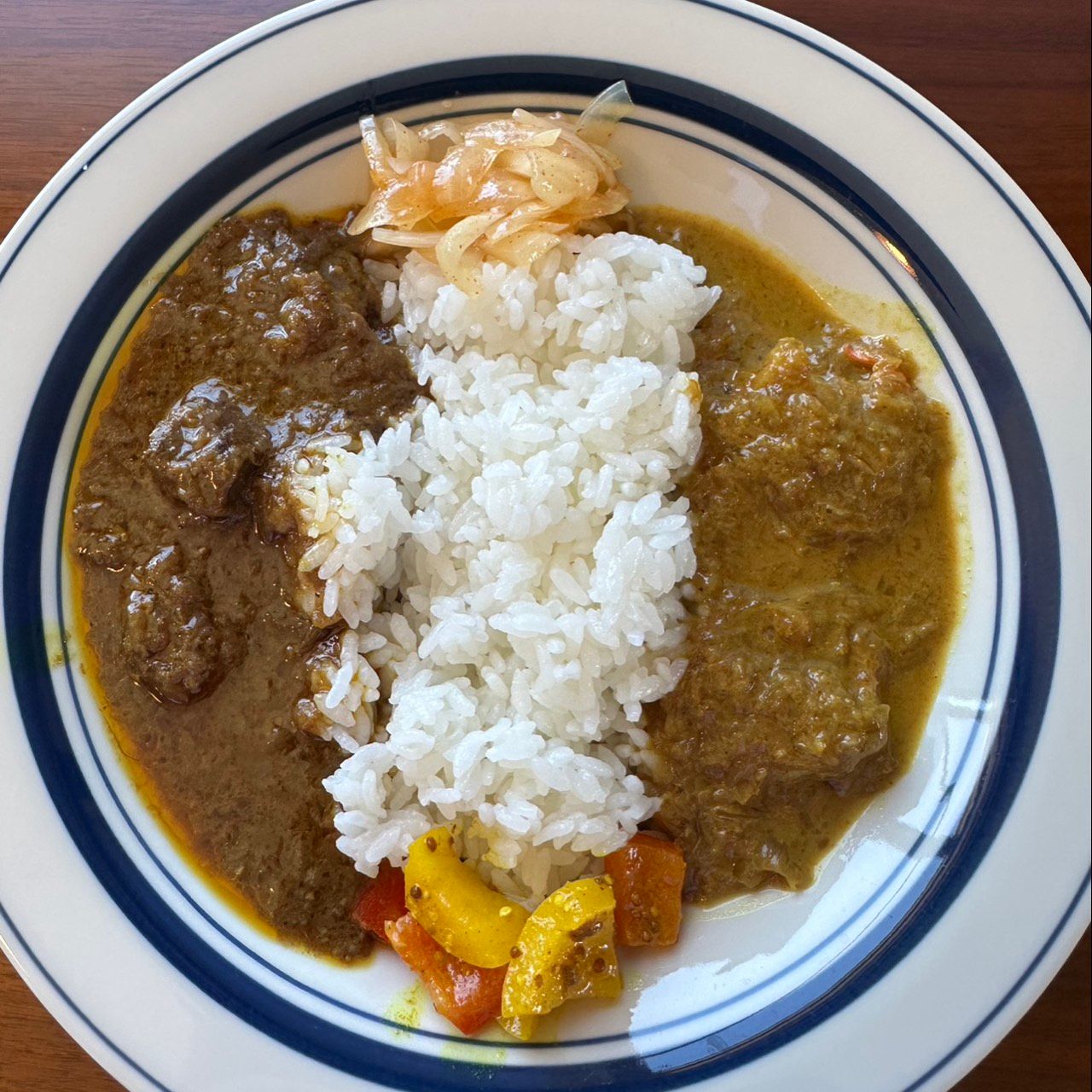 あいがけカレー
