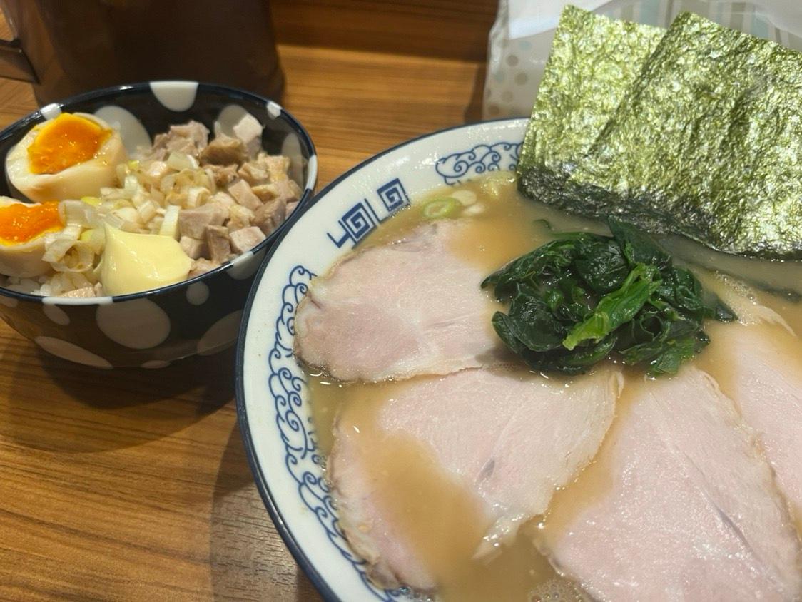 チャーシューメン+YOLOメシ