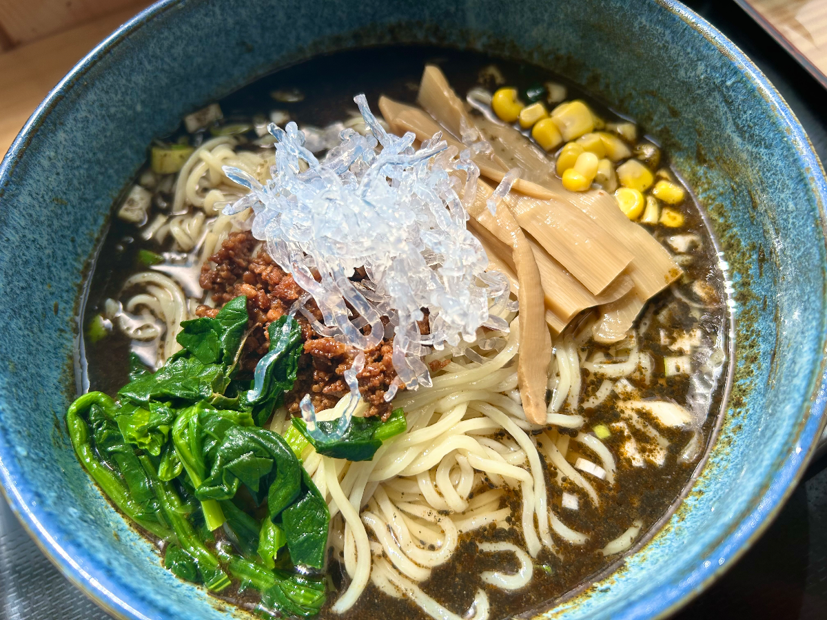 冷やし黒胡椒担々麺
