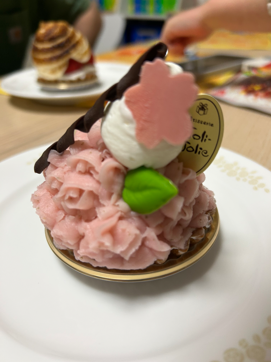 桜モンブラン