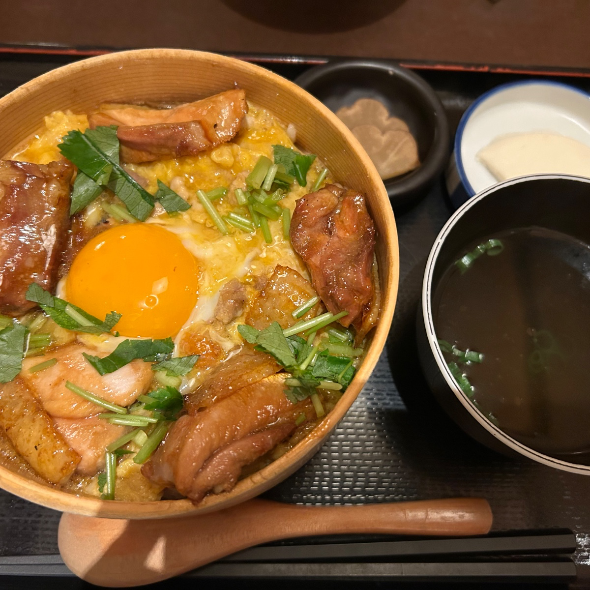 比内地鶏の親子丼