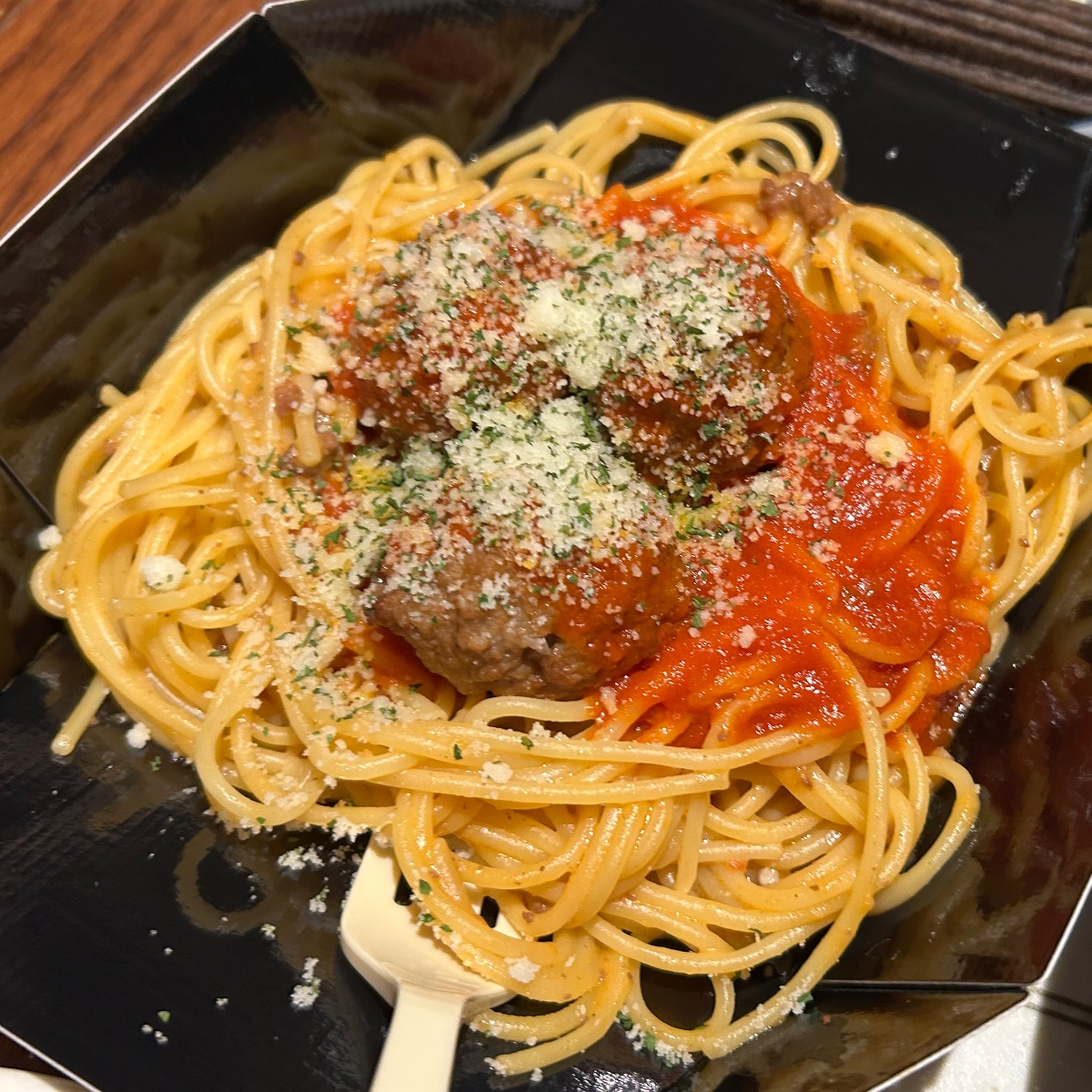 ミートボールスパゲッティ