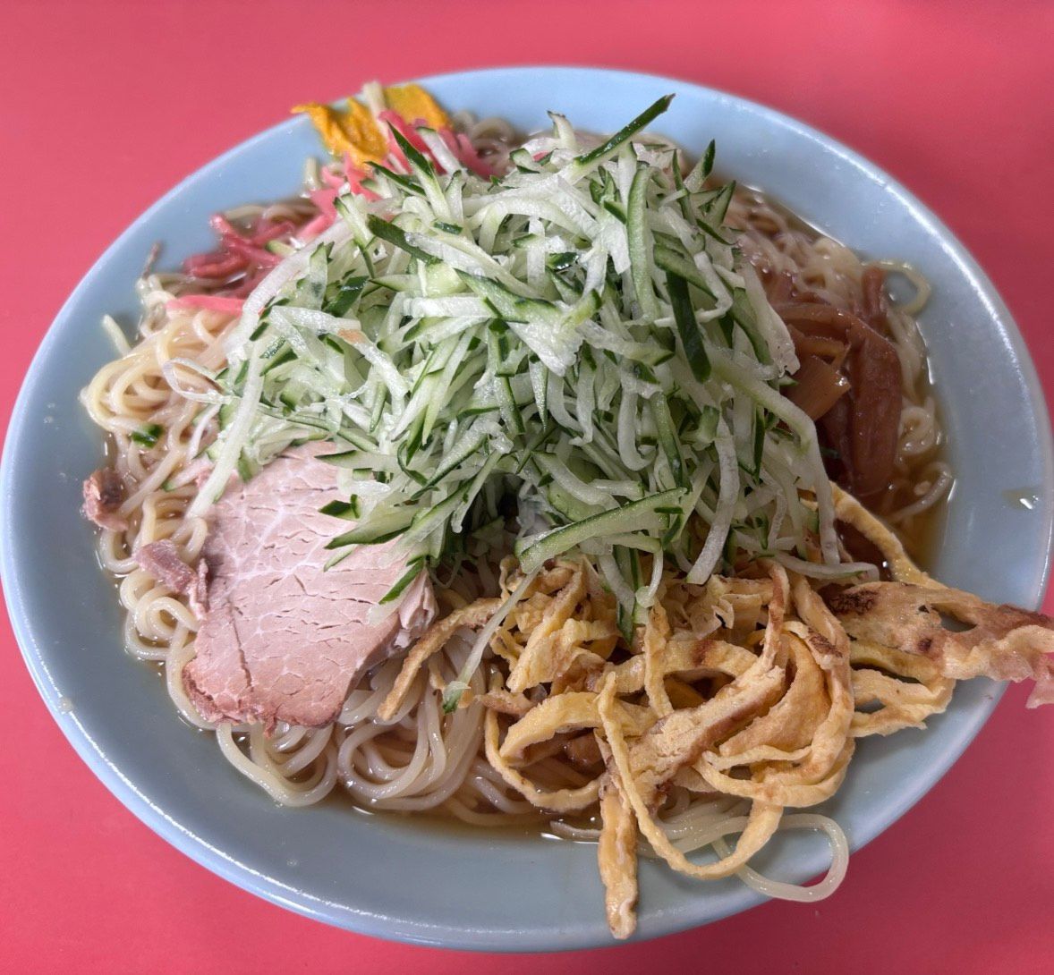冷やし中華100円増し