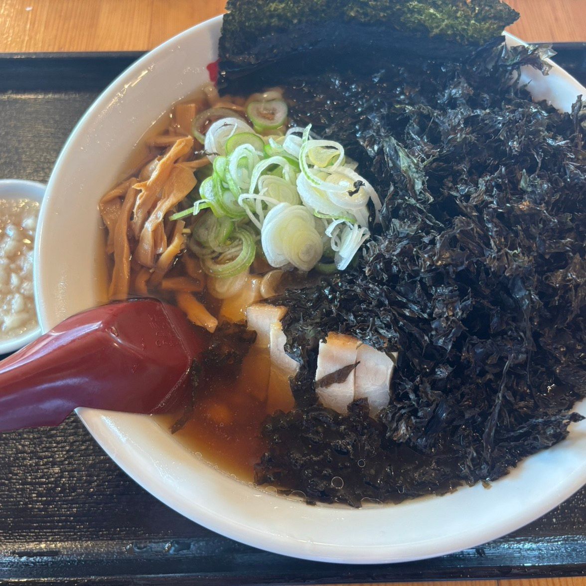 ラーメン岩のり脂
